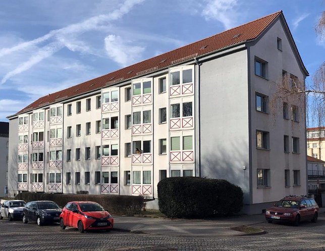 Bild: Neue Fenster, gro&szlig;e Balkone - die Nordh&auml;user Weberstra&szlig;e