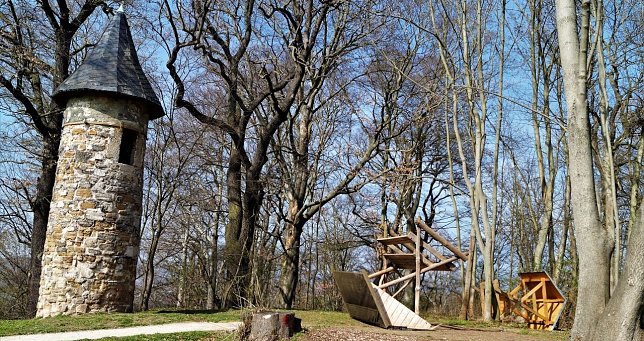 Bild: Vandalismus im Park Hohenrode