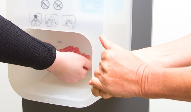 Bild: Hygiene der H&auml;nde ist wichtig