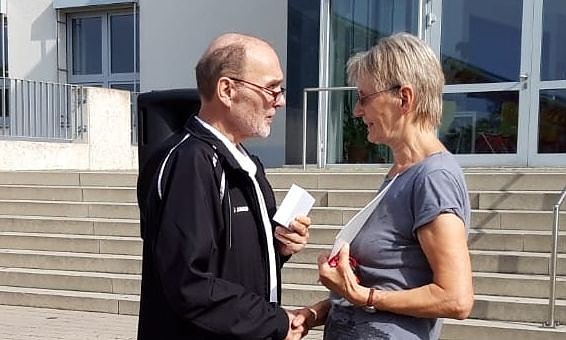 Bild: Ehrung f&uuml;r Ingrid Krug