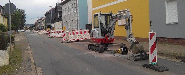 Bild: Erfreut� Kraftfahrer: Durchfahrt ohne Hindernisse.