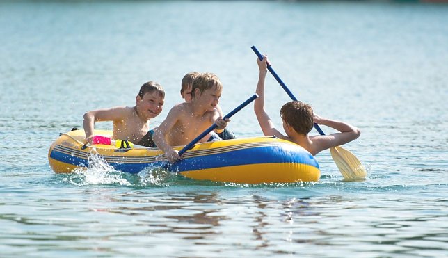 Bild: Nicht nur auf dem Wasser gibt es Abwechslung...