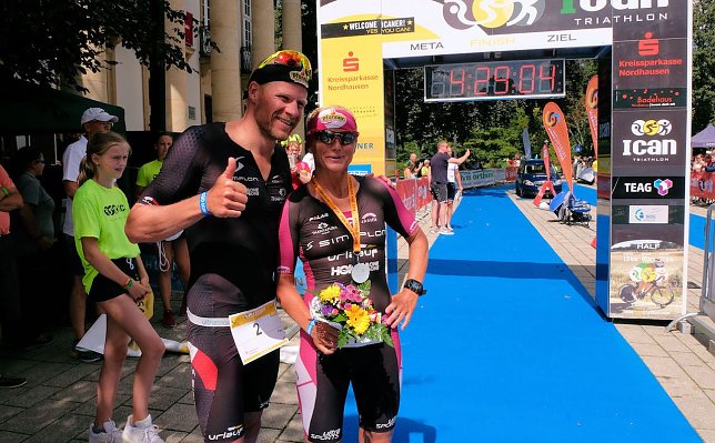 Bild: Erfolgreicher Triathlon