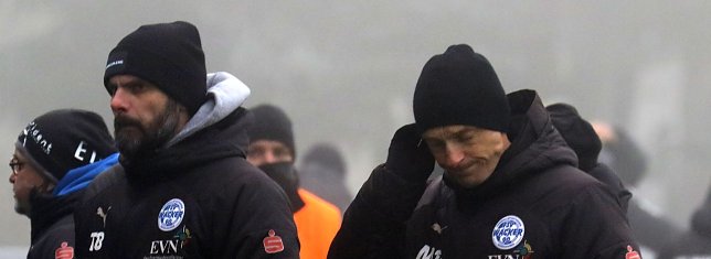 Bild: Bleiben an Bord: Tino Berbig und Matthias Pe&szlig;olat