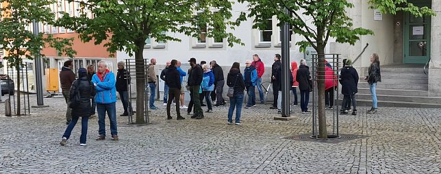 Bild: Friedliche Demo
