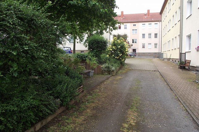 Bild: Auch der hintere Bereich der Lindenstra&szlig;e 2-8 macht was her.