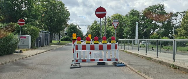 Bild: Dieser Weg ist versperrt