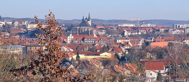 Bild: Blick auf Nordhausen vom Holungsb&uuml;gel