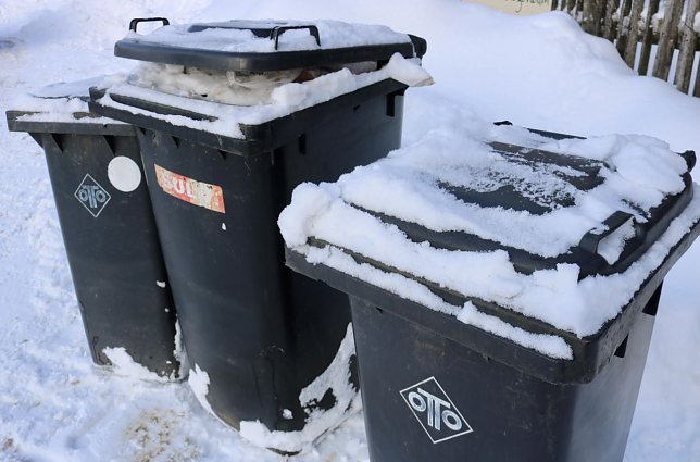 Bild: Bitte ordentlich bereitstellen
