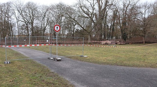 Bild: Abgesperrt
