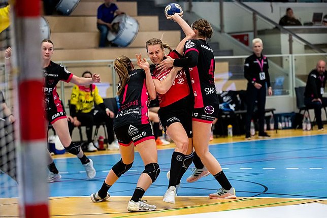 Bild: Kerstin K&uuml;ndig war eine der Schl&uuml;sselspielerinnen der Begegnung.