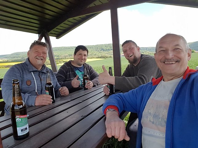 Bild: Ein Bierchen nach getaner Arbeit