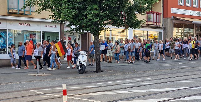 Bild: Abendlicher Spaziergang in Nordhausen
