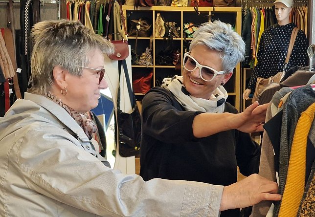 Bild: Vera B&ouml;rsch ist schon seit vielen Jahren eine Stammkundin