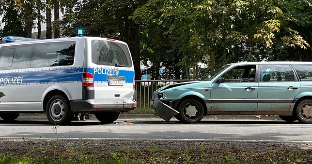 Bild: Am AKS endete die Flucht
