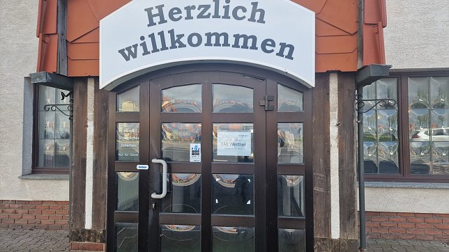 Bild: Seit gestern: willkommen in Werther