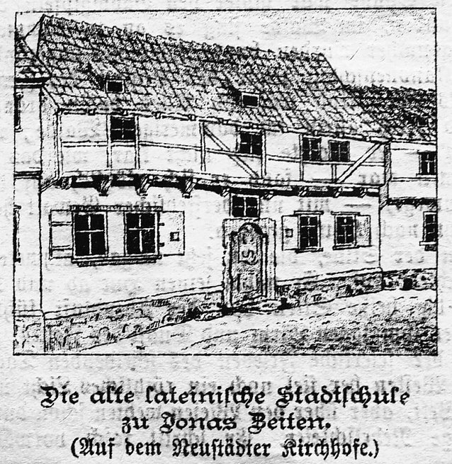 Bild: Alte Lateinschule, die Jonas besuchte