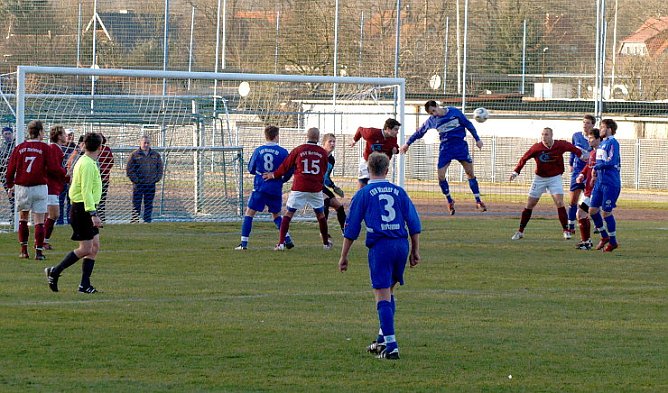 Im Strafraum der Gäste (Foto: nnz) Im Strafraum der Gäste (Foto: nnz)