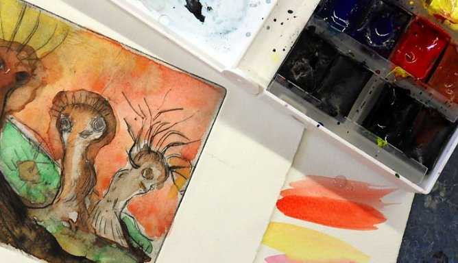 Mit kalter Nadel (Foto: JKS)