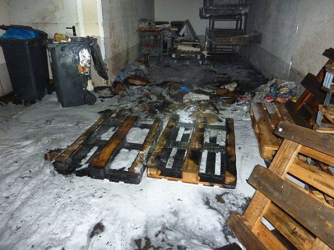 Brandstiftung? (Foto: privat)