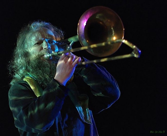 Heinz in der Cyriaki-Kapelle (Foto: Jazzclub Nordhausen)