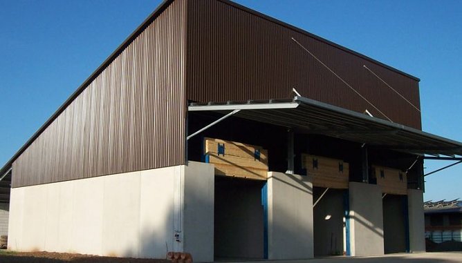 Getreidelager in Windehausen (Foto: HABAU Heringen)