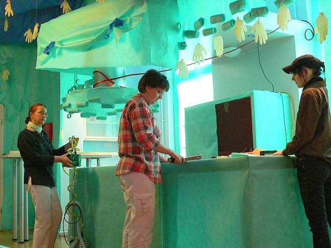 Fast alles fertig (Foto: Kühn) Fast alles fertig (Foto: Kühn)