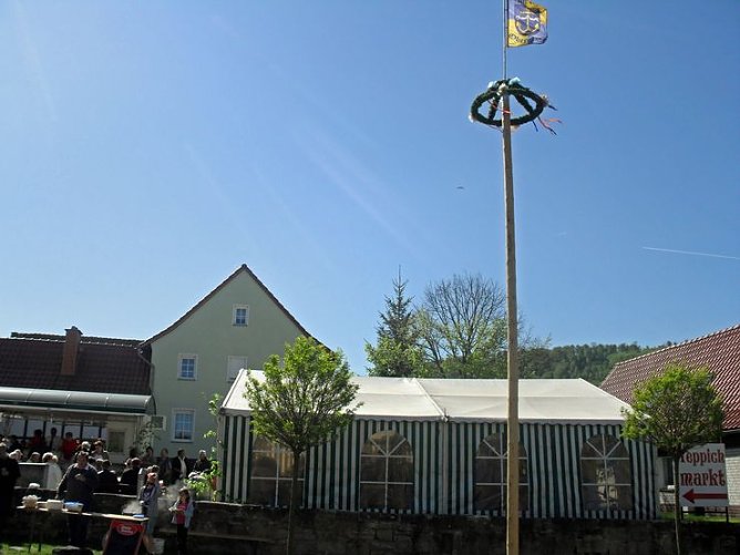 Aufgestellt (Foto: privat)