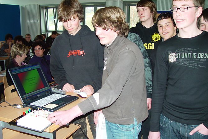 Zu Gast an der FHN (Foto: Schelenhaus) Zu Gast an der FHN (Foto: Schelenhaus)