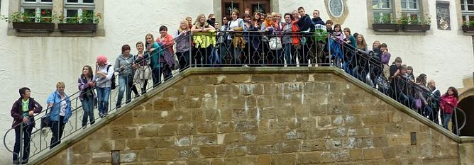 Besuch im Rathaus (Foto: E. Kagelmacher) Besuch im Rathaus (Foto: E. Kagelmacher)