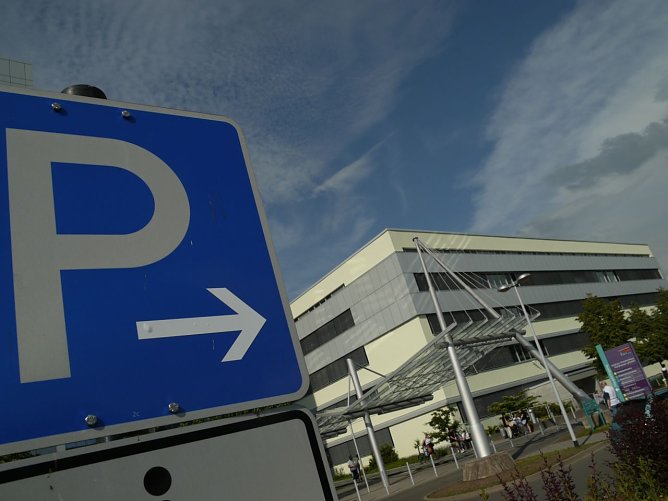 Endlich mehr Parkpl&auml;tze am S&uuml;dharzkrankenhaus (Foto: Angelo Glashagel)