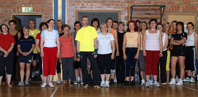Sportlicher Besuch  (Foto: S. Schr&ouml;ter)
