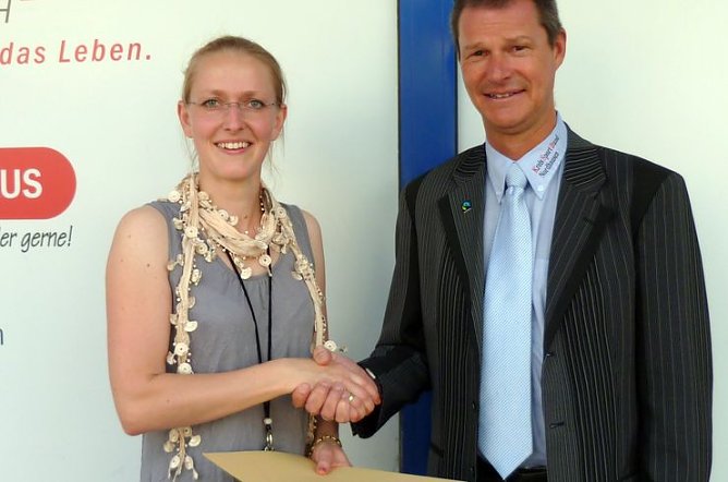 Sportliche Unterstützung (Foto: privat) Sportliche Unterstützung (Foto: privat)