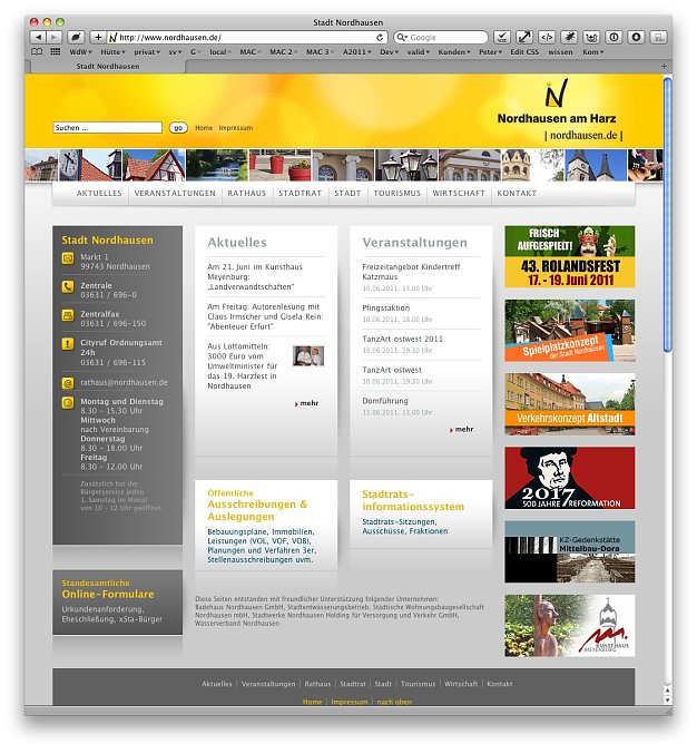 Neue Stadtseiten (Foto: nnz)