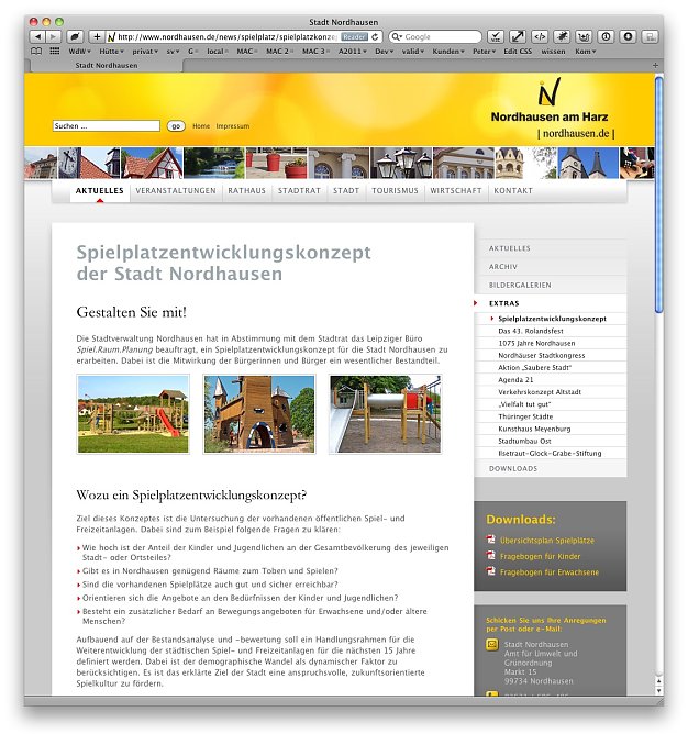 Neue Stadtseiten (Foto: nnz)