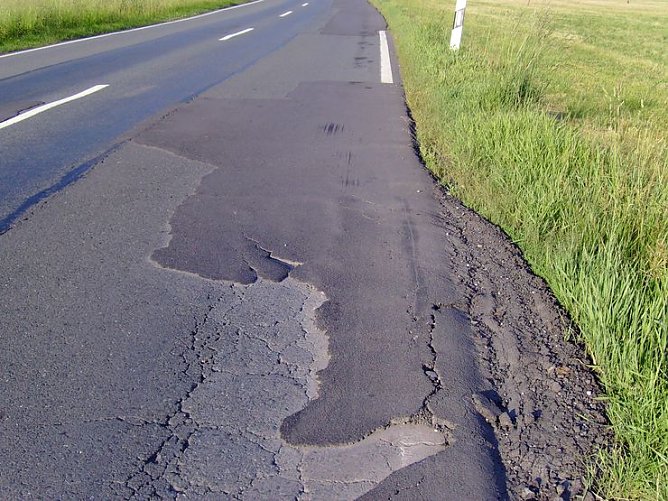 Keine Chance f&uuml;r Radler (Foto: privat)