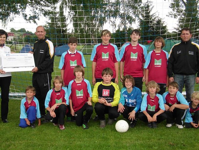 Unterst&uuml;tzung von der Bank (Foto: privat)