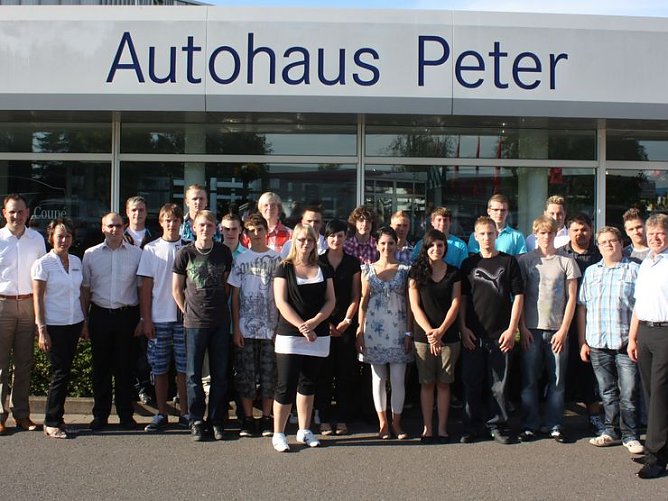 Willkommen im Team (Foto: Peter Gruppe)