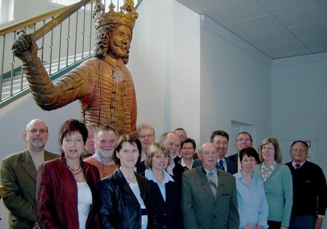 Roland und Ideengeber (Foto: Bergmann) Roland und Ideengeber (Foto: Bergmann)