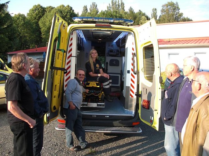 Besuch bei Rettern (Foto: privat)