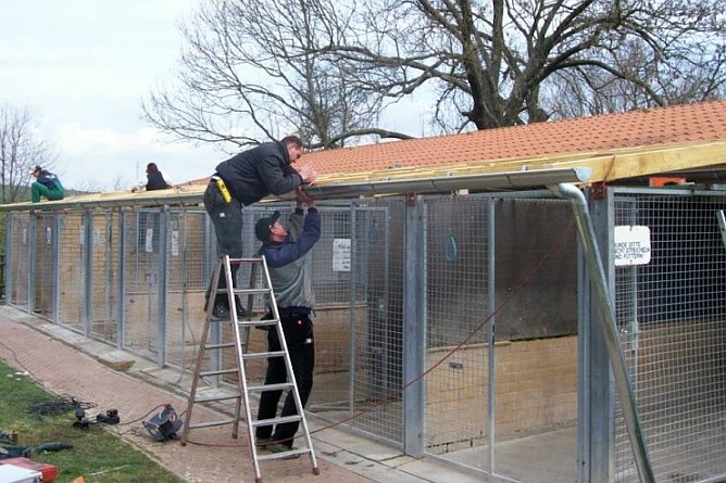 Neue D&auml;cher (Foto: Knust)