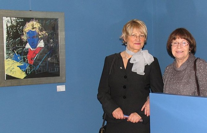 G&auml;ste der Ausstellungser&ouml;ffnung (Foto: psv)