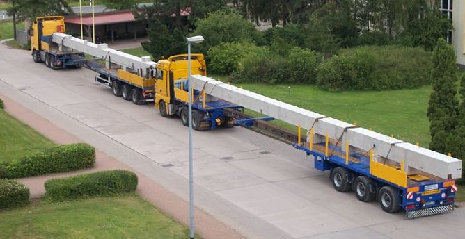 Tonnenschwere Fracht (Foto: HABAU Heringen)