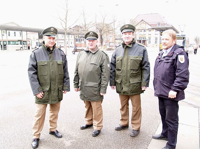 Quartett ist unterwegs (Foto: nnz)