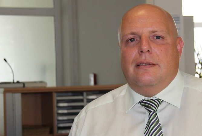 Neuer Chef (Foto: J. Piper) Neuer Chef (Foto: J. Piper)