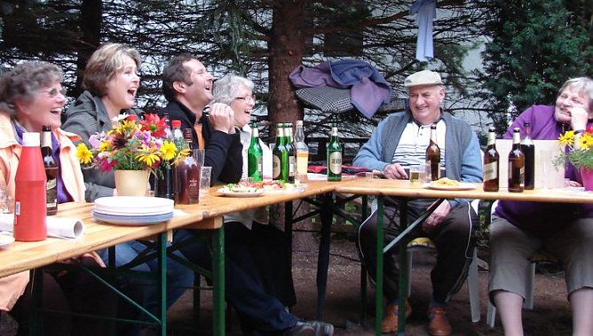 Fröhliche Hausgemeinschaft (Foto: privat) Fröhliche Hausgemeinschaft (Foto: privat)