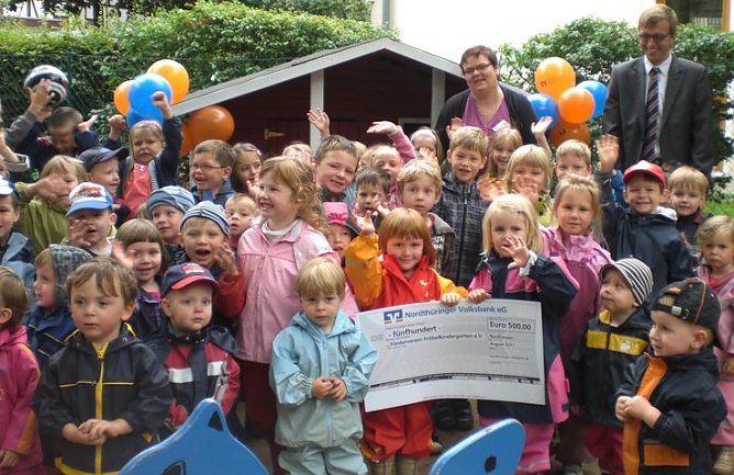 Freude bei den Kleinsten (Foto: privat)