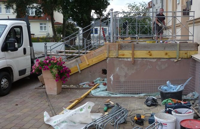 Marode Treppe (Foto: nnz) Marode Treppe (Foto: nnz)