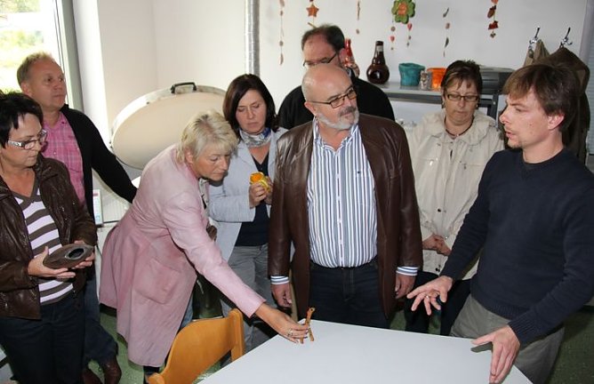 Ausschuss unterwegs (Foto: J. Piper)