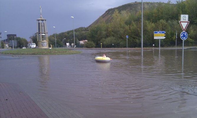 Unterwegs in Bleicherode (Foto: Martin Hartung) Unterwegs in Bleicherode (Foto: Martin Hartung)